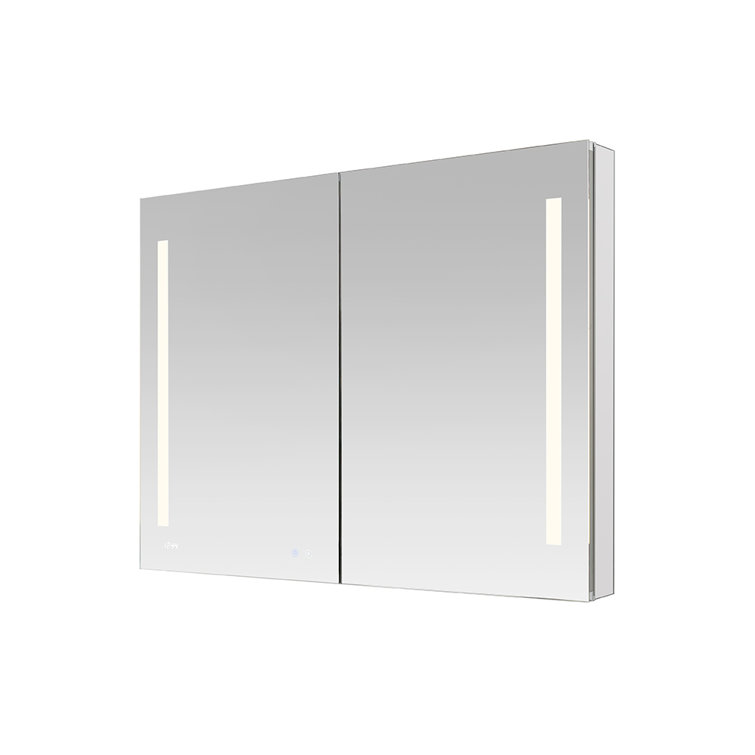 Signature Royale 48" x 30" LED Lighted Medicine Cabinet with Defogger