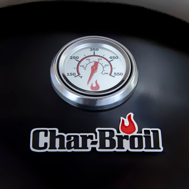 Black Stainless Steel Propane Infrared Grill with Rotisserie