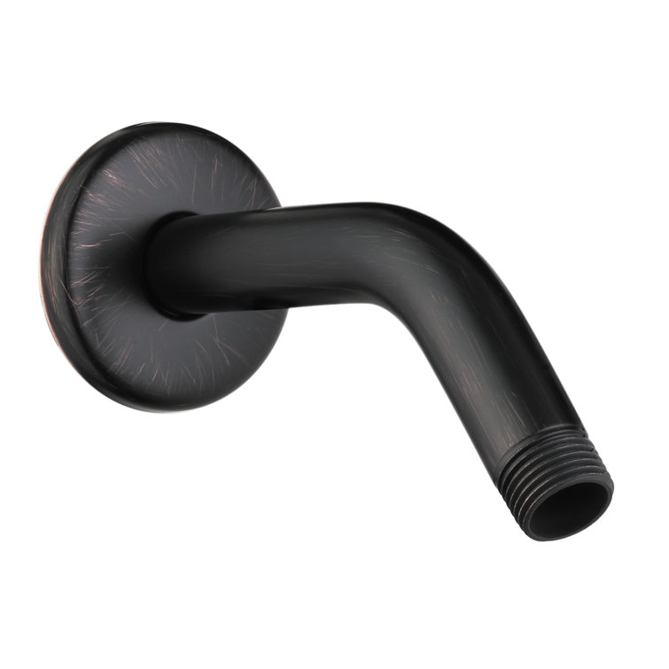 Polished Nickel Modern Wall-Mount Shower Arm