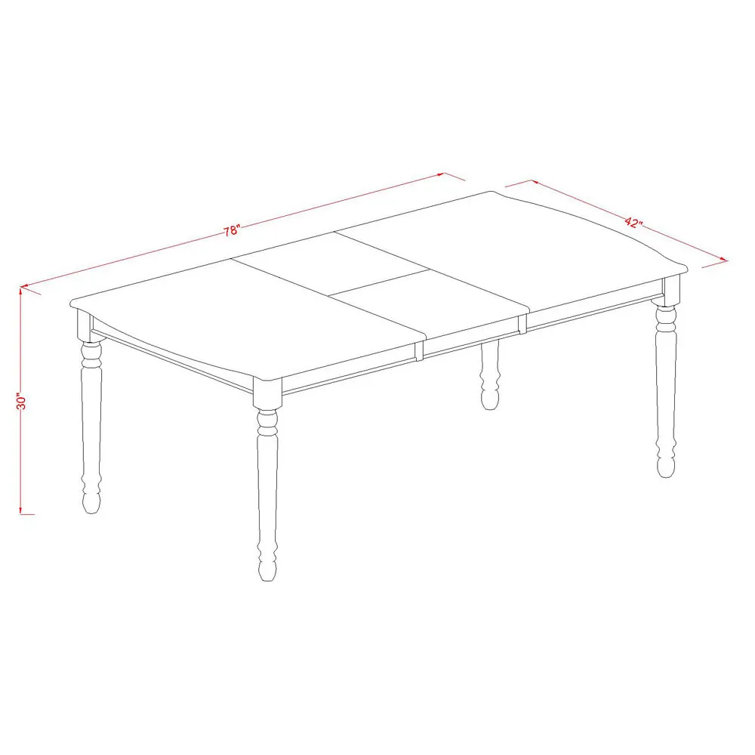 Linen White Extendable Dining Table with 8 Gray Chairs