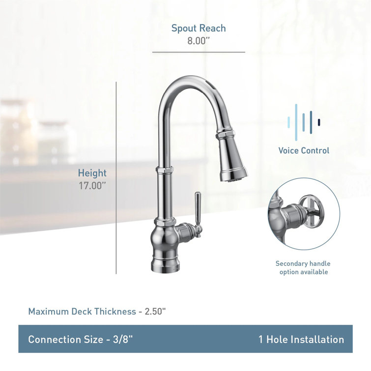 Matte Black Stainless Steel Industrial Kitchen Faucet with Pull-out Spray