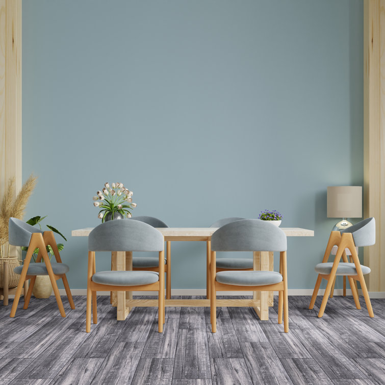 Belmond Mercury 8" x 40" Matte Gray Ceramic Floor and Wall Tile