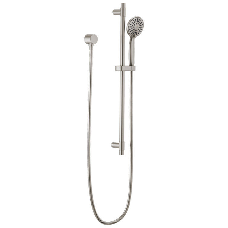 Stainless Steel Adjustable Handheld Shower with Slide Bar