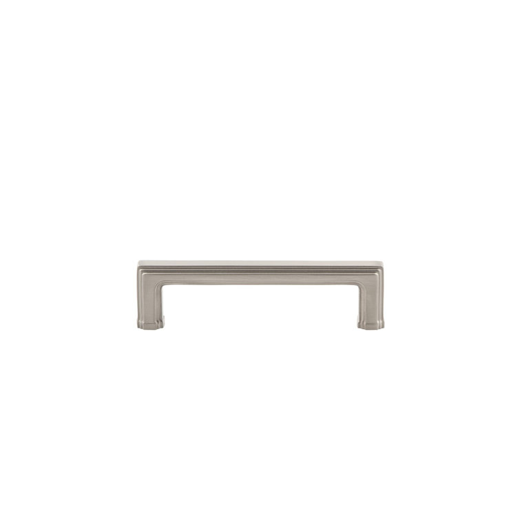 4" Satin Nickel Straight Bar Pull with Mounting Hardware