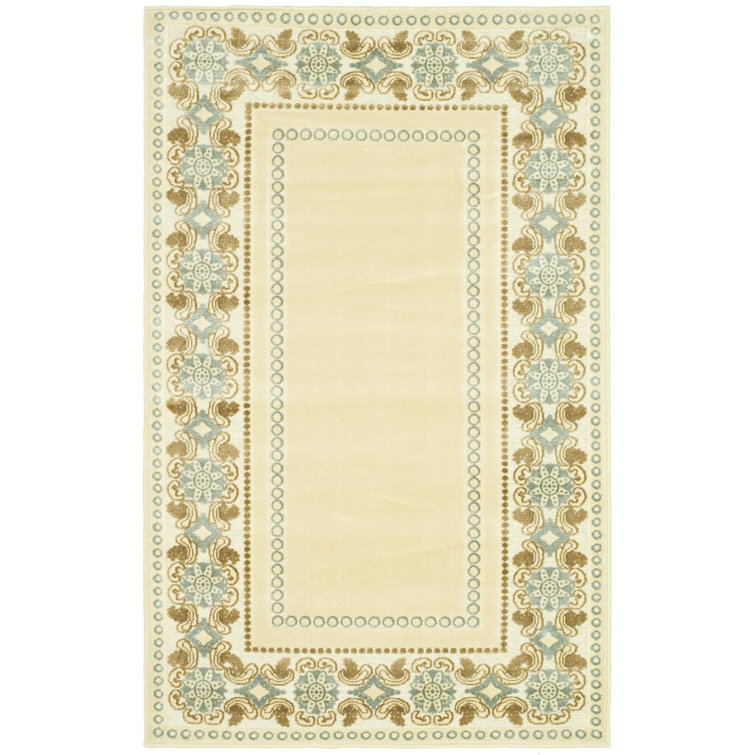 Handmade Multicolor Wool and Viscose Rectangular Rug