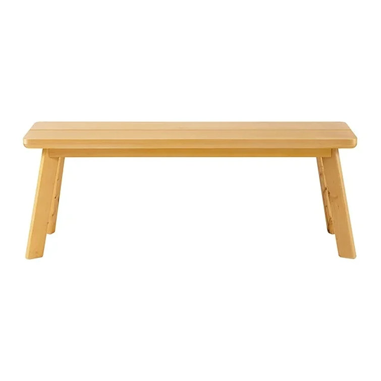Shelburne Warm Natural 48" Birch and Maple Dining Bench