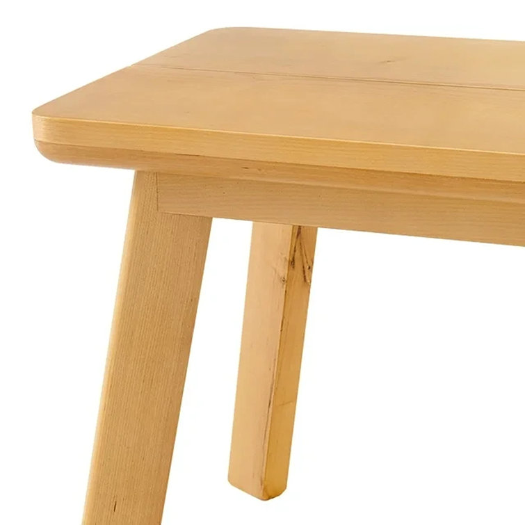 Shelburne Warm Natural 48" Birch and Maple Dining Bench