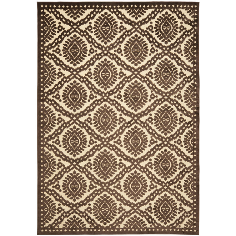 Handmade Tufted Brown Viscose 5' x 7' Rectangular Rug