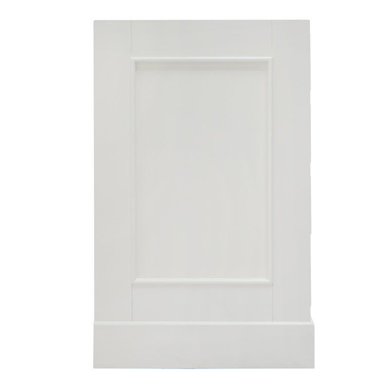 Stafford White Solid Wood 43" Freestanding Bathroom Vanity Cabinet