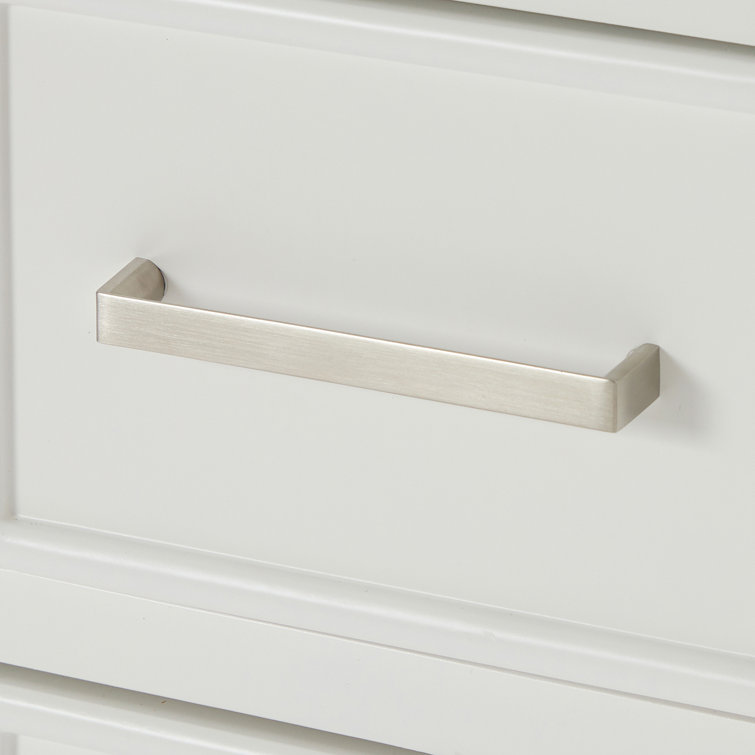 Stafford White Solid Wood 43" Freestanding Bathroom Vanity Cabinet