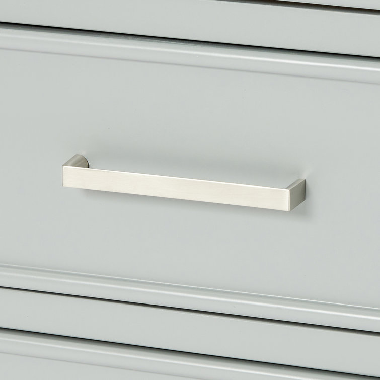 Stafford 61" Gray Hardwood Single Freestanding Vanity Cabinet