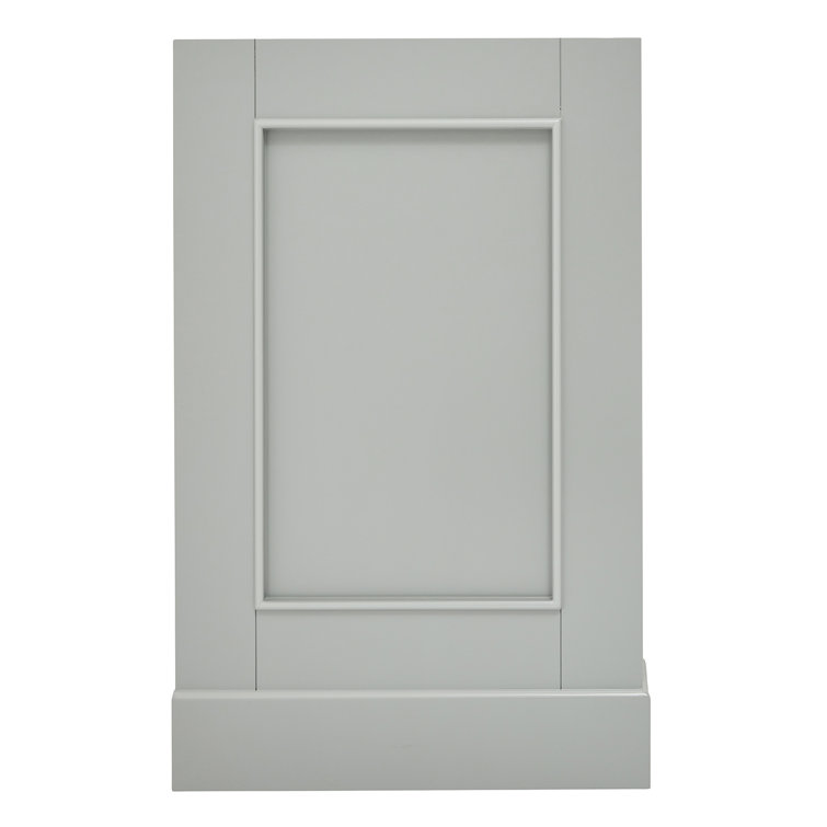 Stafford 61" Gray Hardwood Single Freestanding Vanity Cabinet