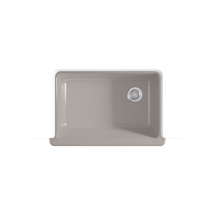 Truffle Cast Iron Single-Bowl Farmhouse Kitchen Sink