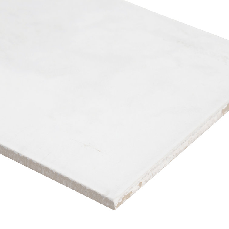 Carrara White 6" x 24" Porcelain Ledger Panel Wall Tile