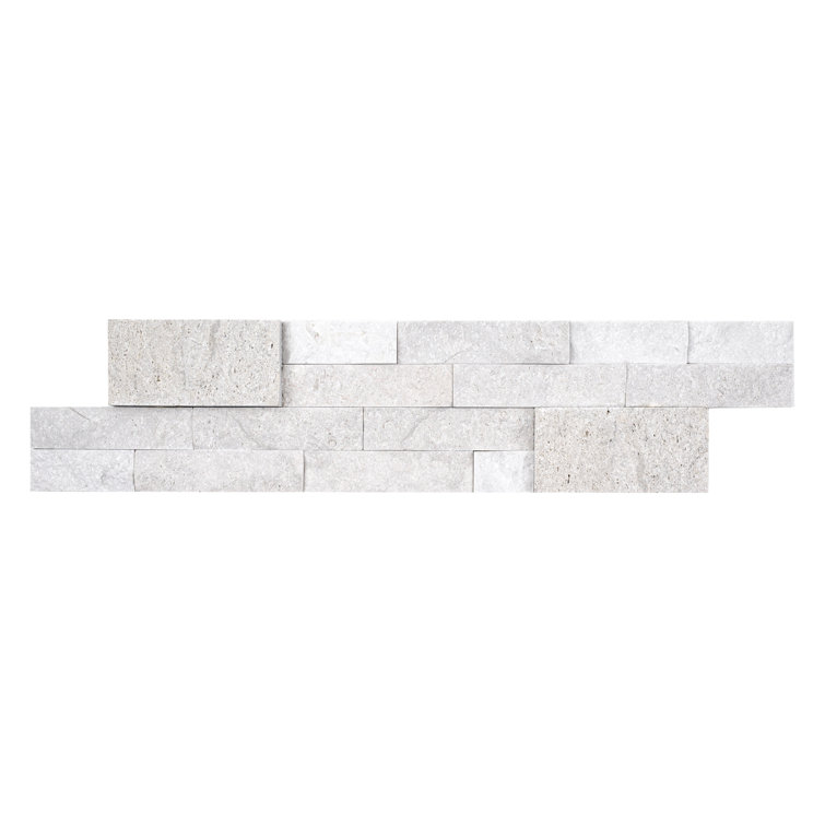 Iceland Gray 6'' x 24'' Natural Stone Stacked Wall Tile