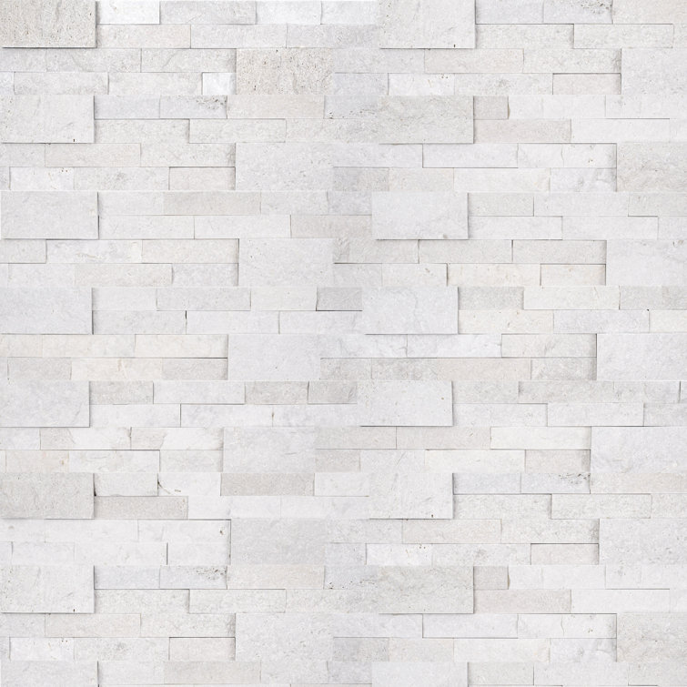 Iceland Gray 6'' x 24'' Natural Stone Stacked Wall Tile