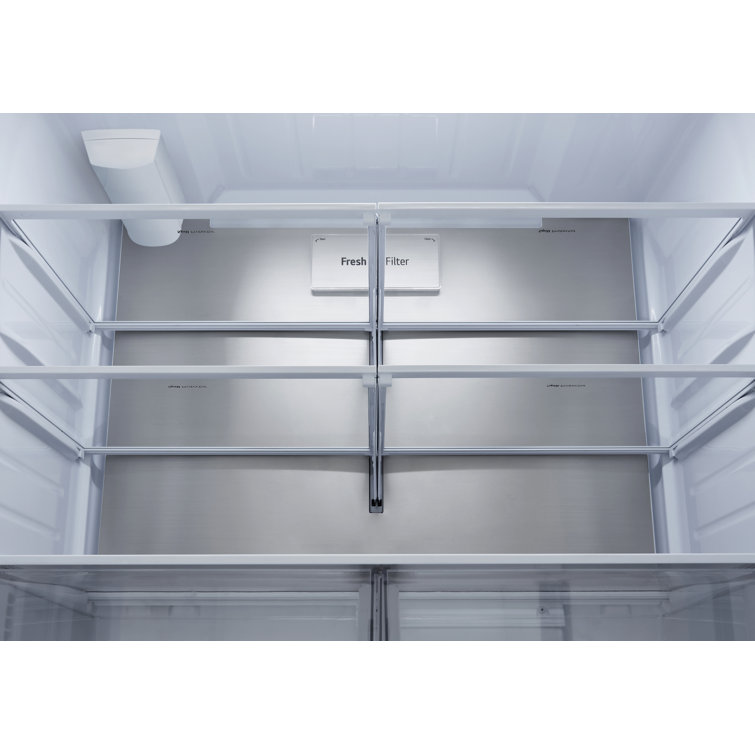 27 Cu. Ft. Stainless Steel Smart French Door Refrigerator with Ice Maker