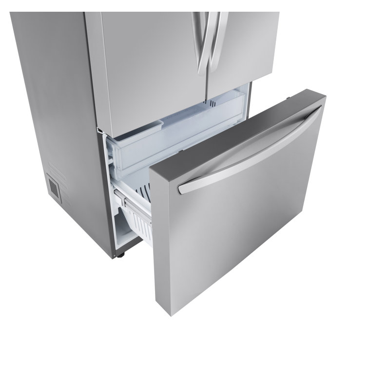 27 Cu. Ft. Stainless Steel Smart French Door Refrigerator with Ice Maker