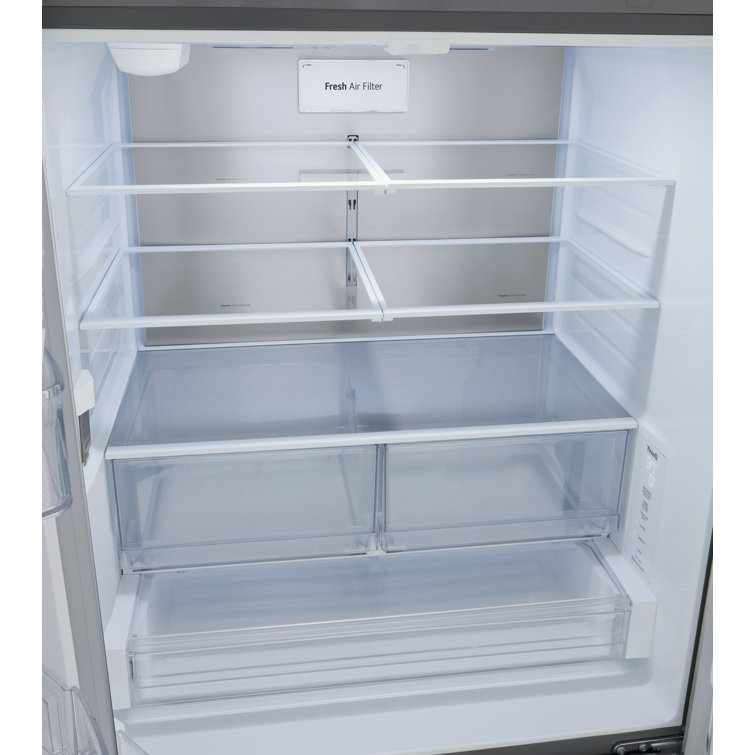 27 Cu. Ft. Stainless Steel Smart French Door Refrigerator with Ice Maker