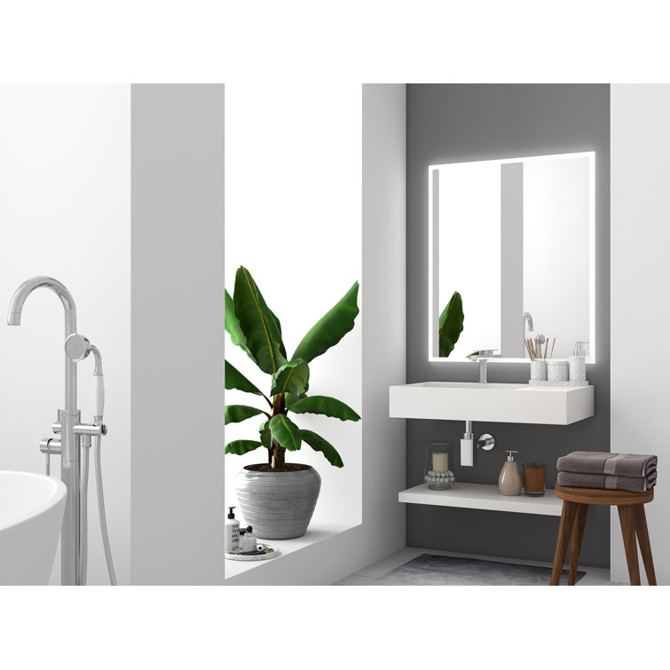 Juniper 30" Matte White Solid Surface Wall-Mounted Bathroom Sink