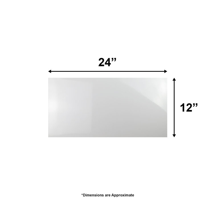 Silom Glossy White 12" x 24" Textured Wall Tile
