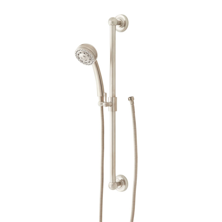 Nickel Adjustable Height Multifunction Handheld Showerhead