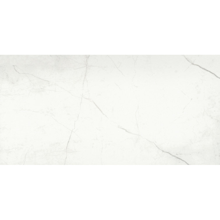 Large White Matte Porcelain Rectangle Tile with Water Protection