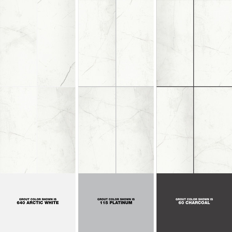 Large White Matte Porcelain Rectangle Tile with Water Protection