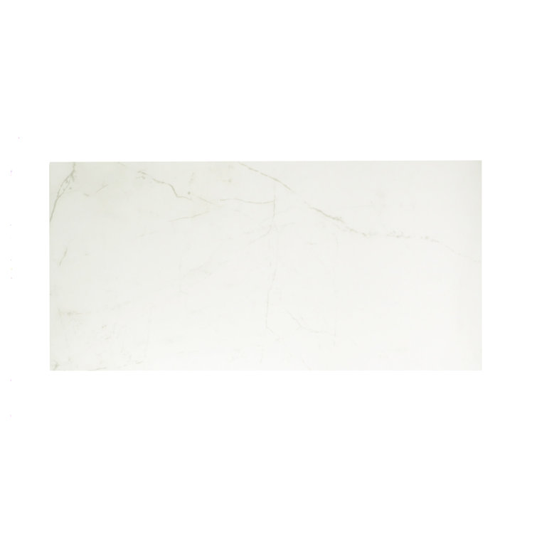 Large White Matte Porcelain Rectangle Tile with Water Protection