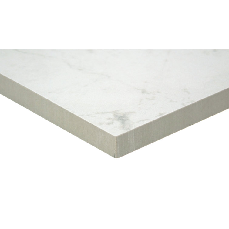Large White Matte Porcelain Rectangle Tile with Water Protection