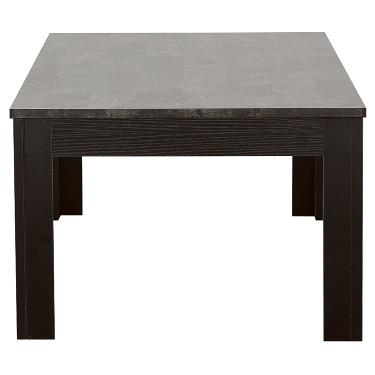 Gray Faux Marble 3-Piece Living Room Table Set