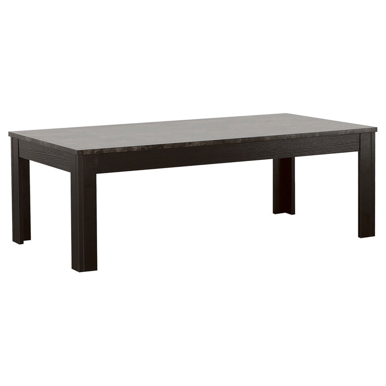 Gray Faux Marble 3-Piece Living Room Table Set