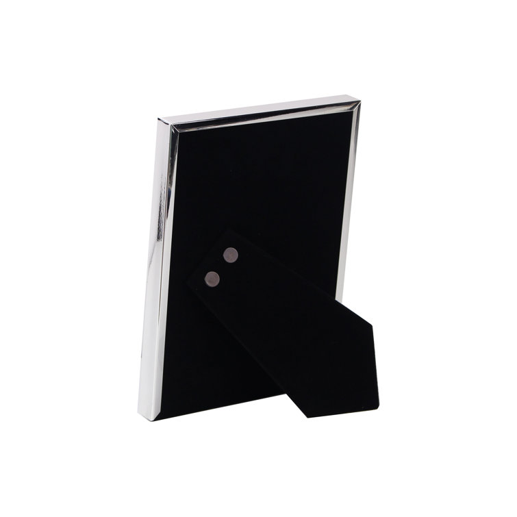 Silver 8x10 Classic Tabletop and Wall Picture Frame