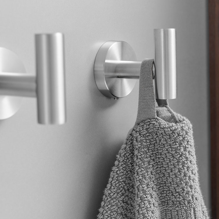 Brushed Nickel 4-Piece Bathroom Hardware Set