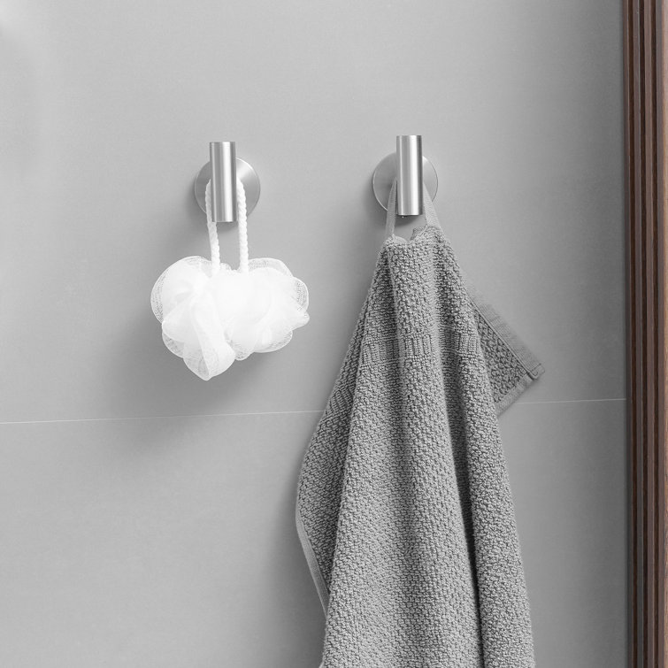 Brushed Nickel 4-Piece Bathroom Hardware Set