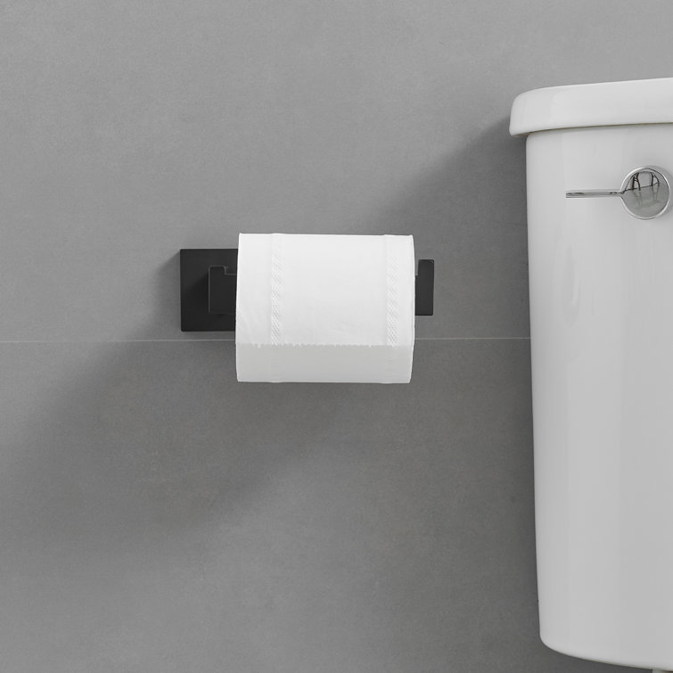 Matte Black Stainless Steel 4-Piece Bathroom Hardware Set