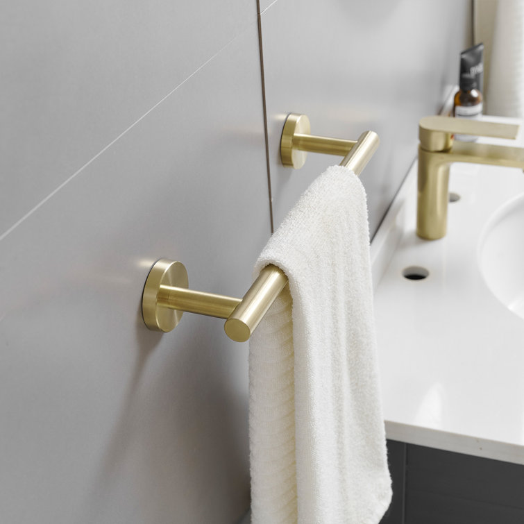 Brushed Gold 24-Inch Metal Bathroom Hardware Set