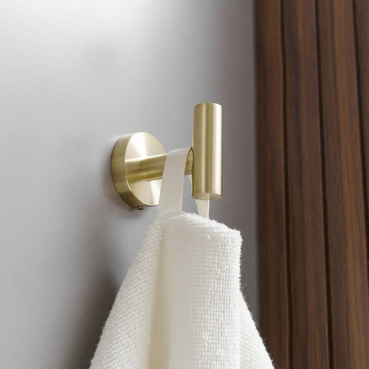 Brushed Gold 24-Inch Metal Bathroom Hardware Set