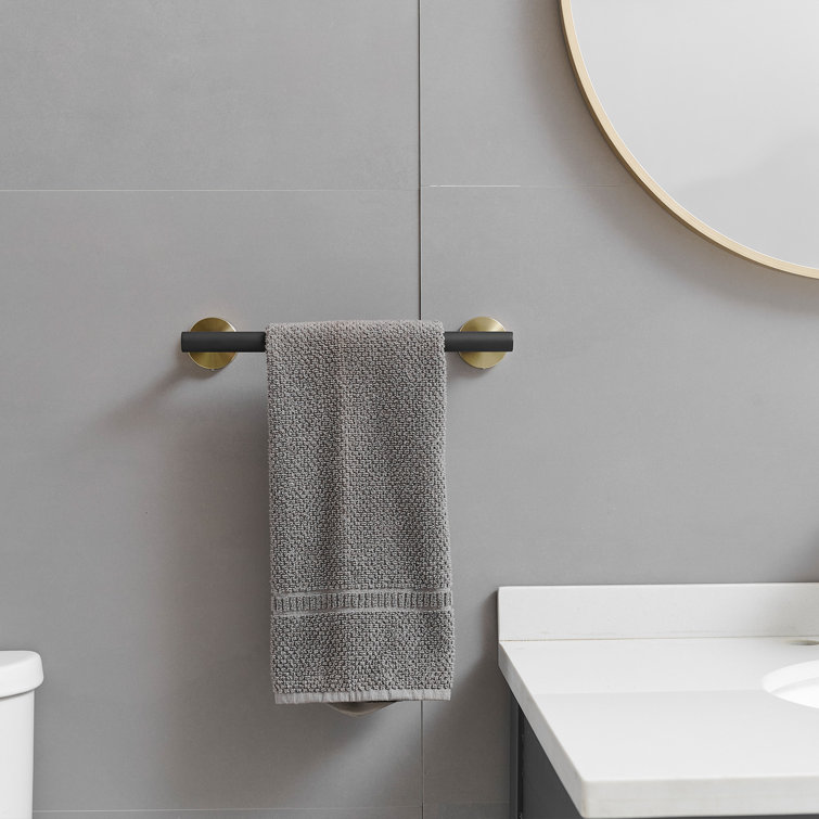 Black and Gold Stainless Steel 24'' Bathroom Hardware Set