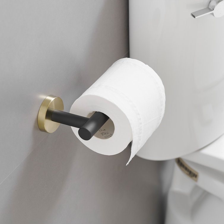 Black and Gold Stainless Steel 24'' Bathroom Hardware Set