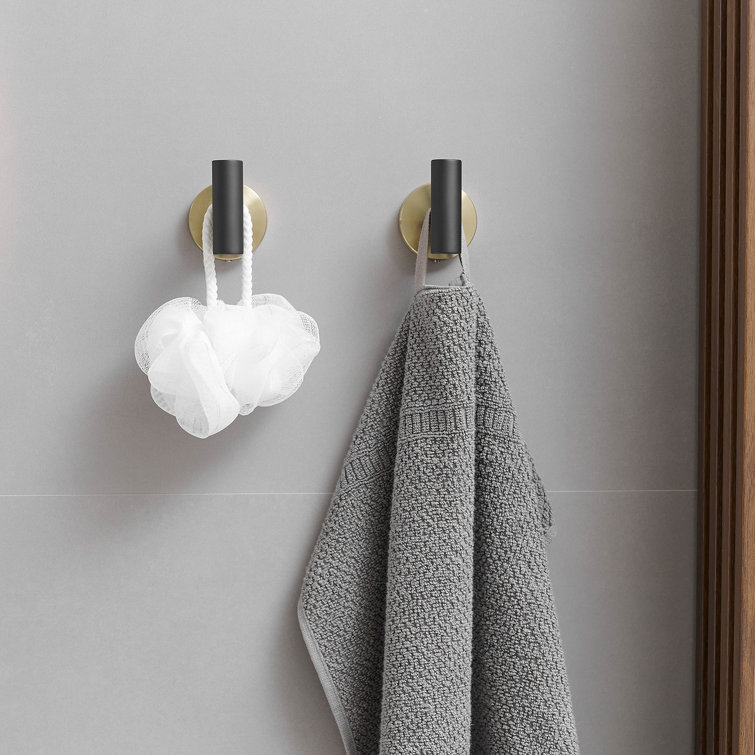 Black and Gold Stainless Steel 24'' Bathroom Hardware Set