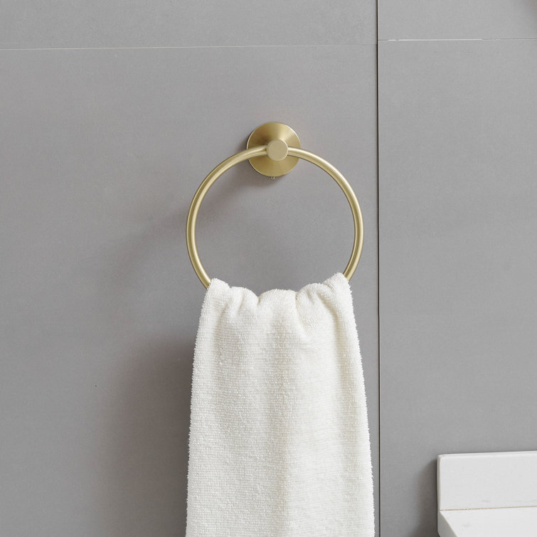 Brushed Gold Stainless Steel Bathroom Hardware Set