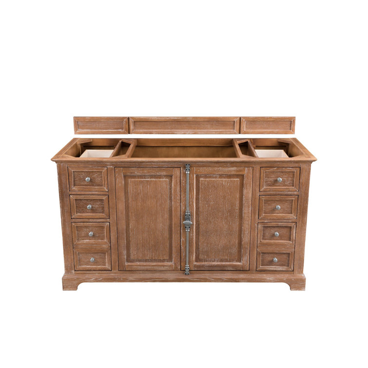 Providence 60" Light Wood Freestanding Single Vanity