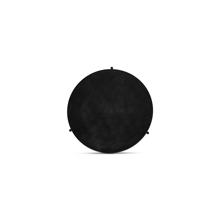 Harrison Steel Legs and Concrete Surface Round Coffee Table