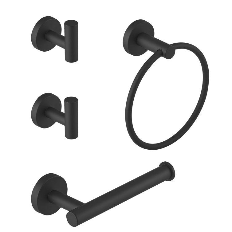 4 - Piece Bathroom Hardware Set