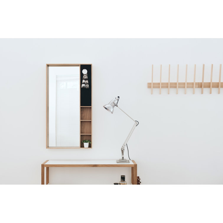 Ash Solid Wood Six-Hook Wall Mounted Coat Rack