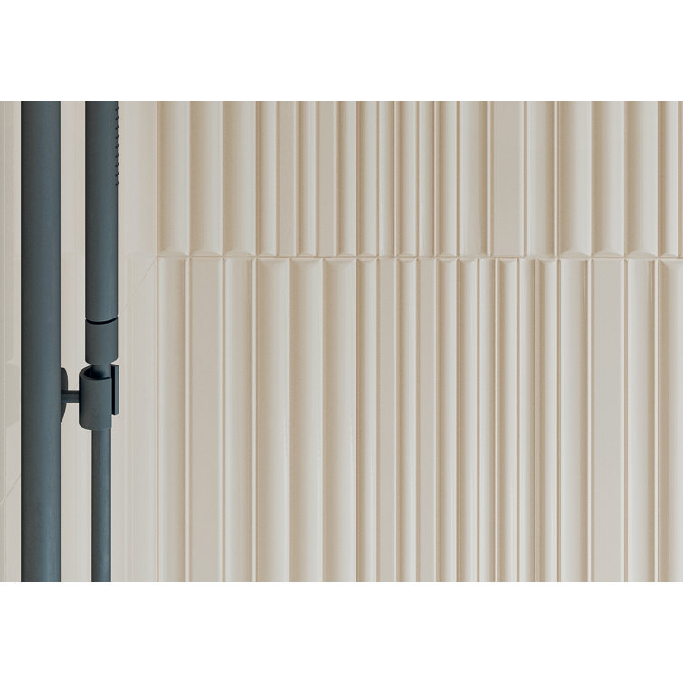 Galor Liniar Glossy White Ceramic Subway Wall Tile