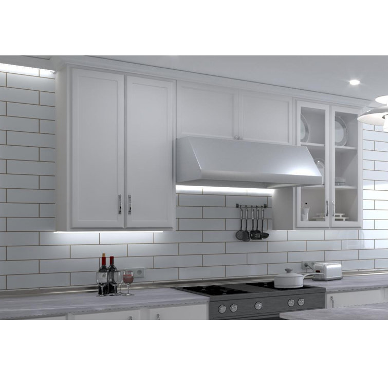 Perfecto Marvelli 4'' x 16'' White Ceramic Subway Tile