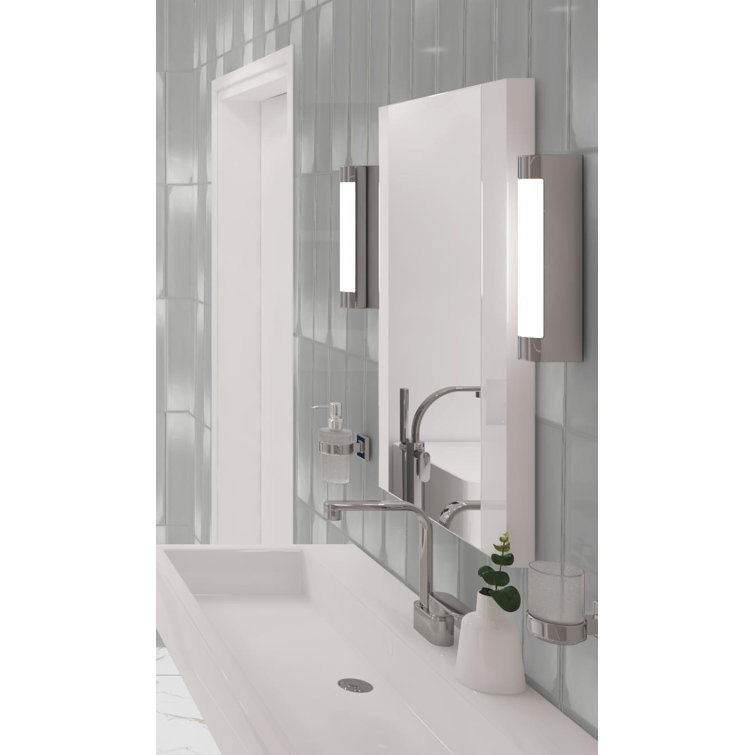 Perfecto Mirabella 4" x 16" Gray Glazed Ceramic Subway Tile