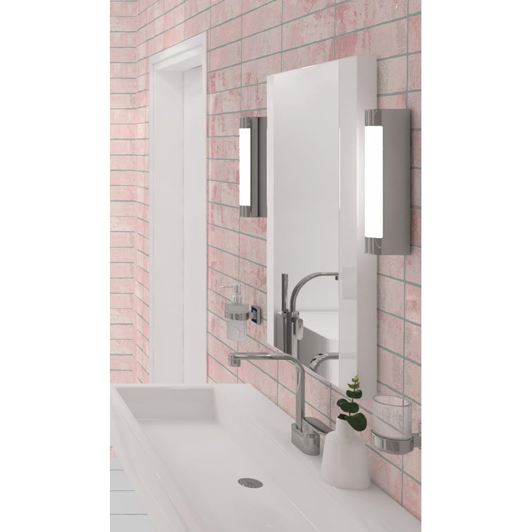 Splash Rose Pink Glossy Ceramic Subway Wall Tile